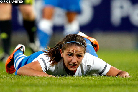 Daniëlle van de Donk zorgde voor de verdiende gelijkmaker.