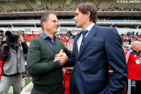 Phillip Cocu en Frank de Boer zijn goede vrienden van elkaar.