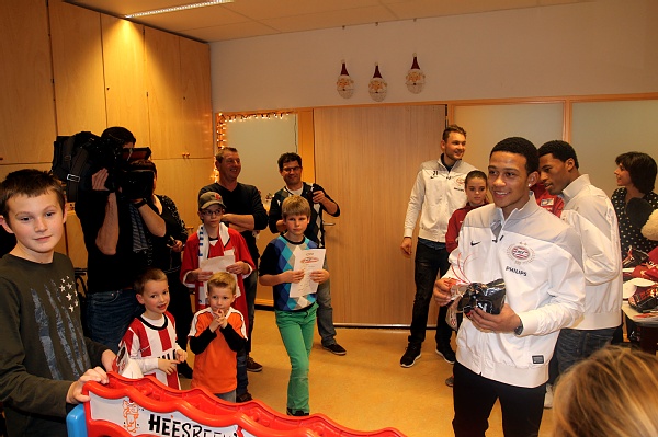 Bezoek aan het St. Anna Ziekenhuis in Geldrop.