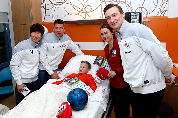 Bezoek aan het Maxima Medisch Centrum in Veldhoven.