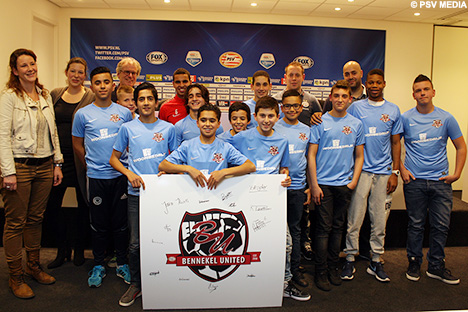 Het jongerenteam uit de wijk Bennekel: Bennekel United.