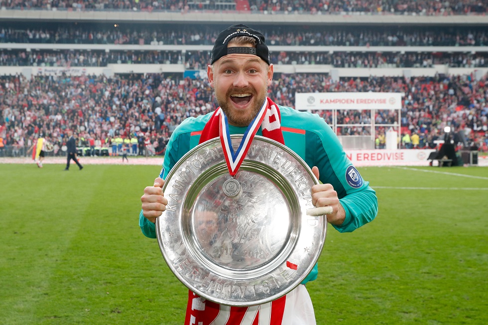 Jeroen Zoet werd met PSV kampioen in 2015, 2016 en 2018