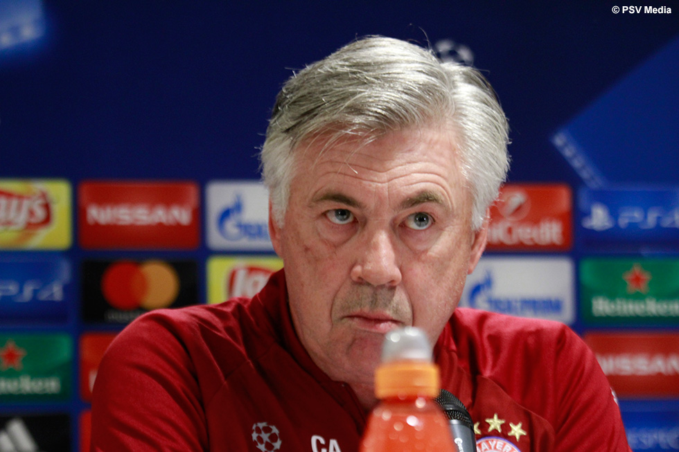 Trainer Carlo Ancelotti weet uit ervaring dat PSV thuis sterk is. In 2005 verloor hij met AC Milan tweemaal in het Philips Stadion