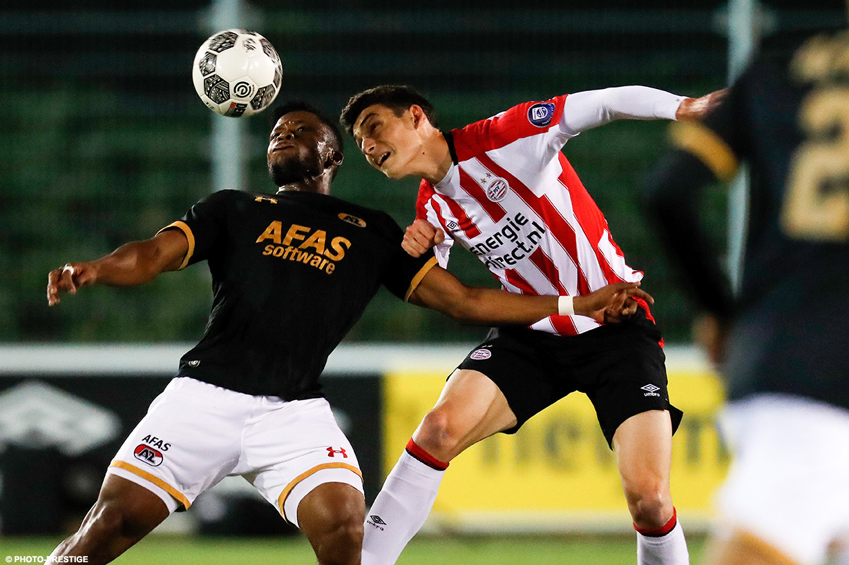 Maxime Soulas start vanavond mogelijk in basis bij Jong PSV | © Photo-Prestige