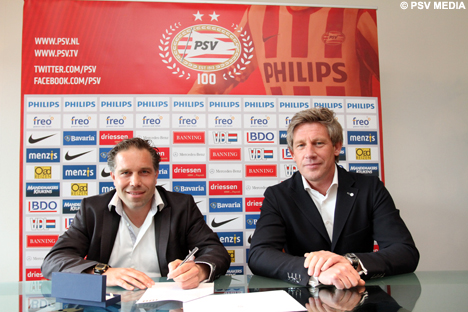 Langeler zet zijn handtekening onder een vierjarige verbintenis bij PSV.