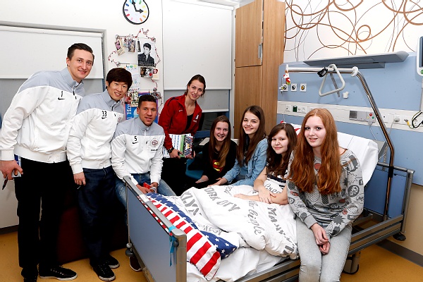 Bezoek aan het Maxima Medisch Centrum in Veldhoven.