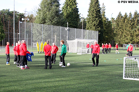 De nieuwe OldStars kregen op De Herdgang een eerste training.