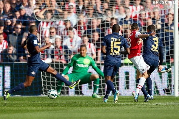 De bekerfinale ging jammerlijk verloren tegen AZ.