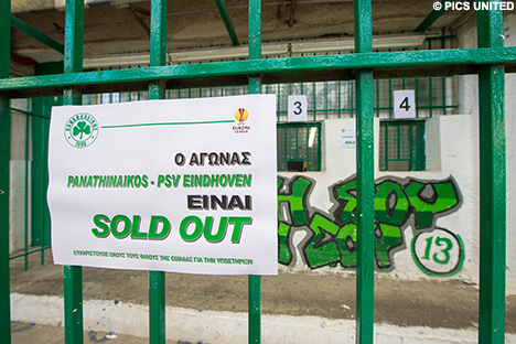 Er zijn geen kaarten meer verkrijgbaar voor de wedstrijd.