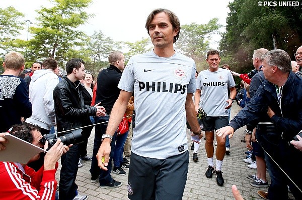 De eerste training van 2013-2014 onder leiding van Phillip Cocu.