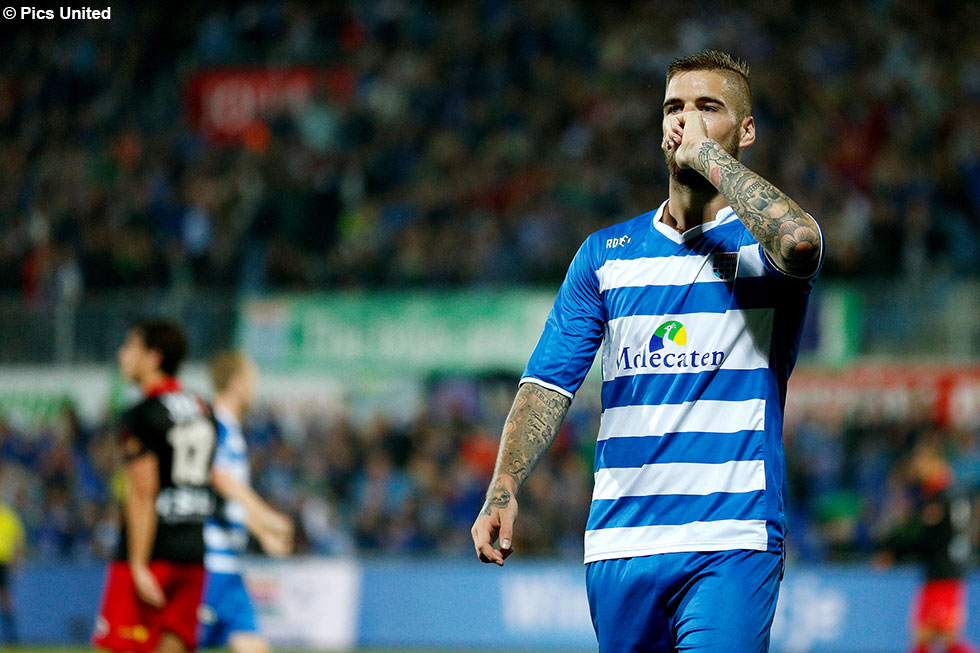 Lars Veldwijk kende een teleurstellend avontuur in Engeland en jaagt in Zwolle op eerherstel | © Pics United