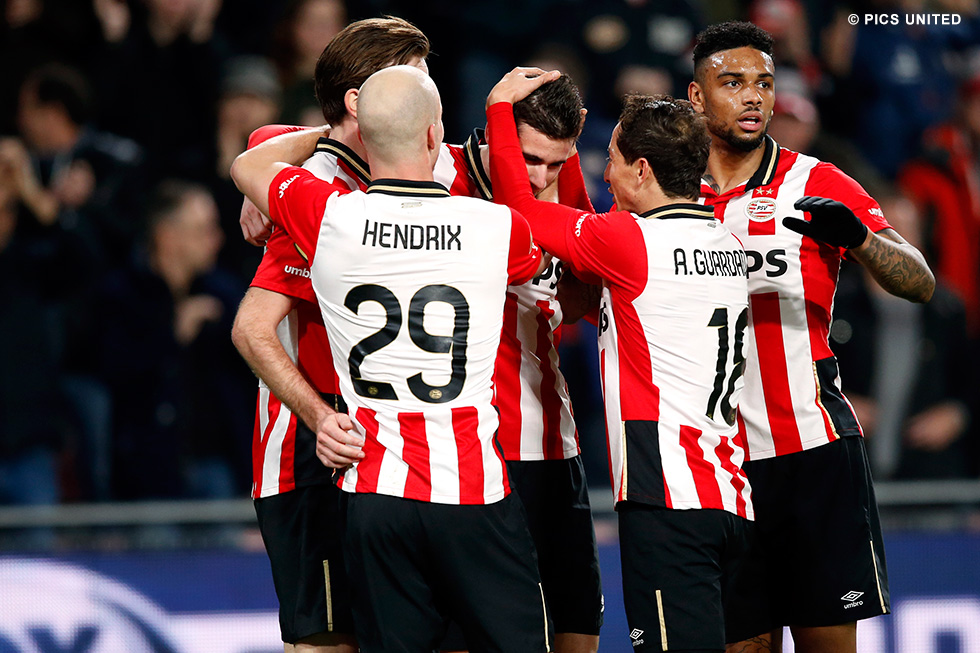 Via Gastón Pereiro had PSV er na een kwartier al twee doelpunten in liggen | © Pics United