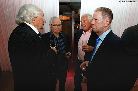 Van de Ven, Weber, Van Kraaij en Van Tilburg waren ook van de partij.