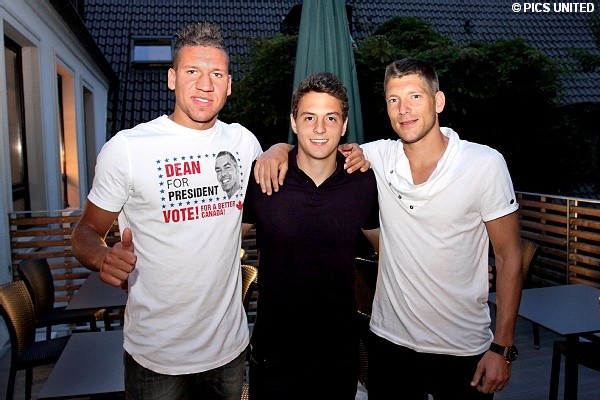 Op trainingskamp in Duitsland werden Bruma, Arias en Schaars begroet als nieuwe aanwinsten.