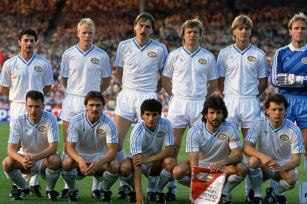 Het elftal dat in 1988 de Europa Cup 1 won