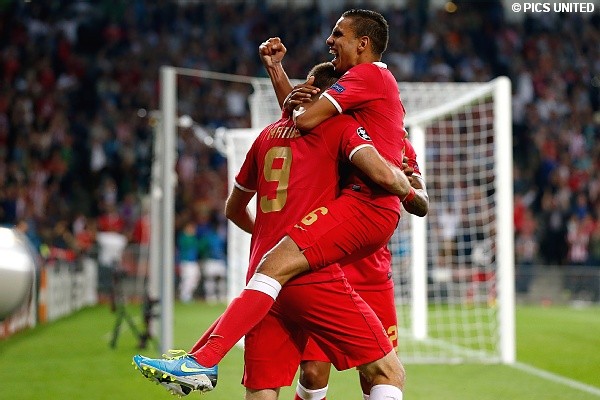 De wedstrijd tegen AC Milan eindigde in een 1-1 gelijkspel.