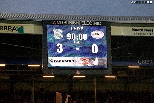 sc Heerenveen-PSV in 30 beelden