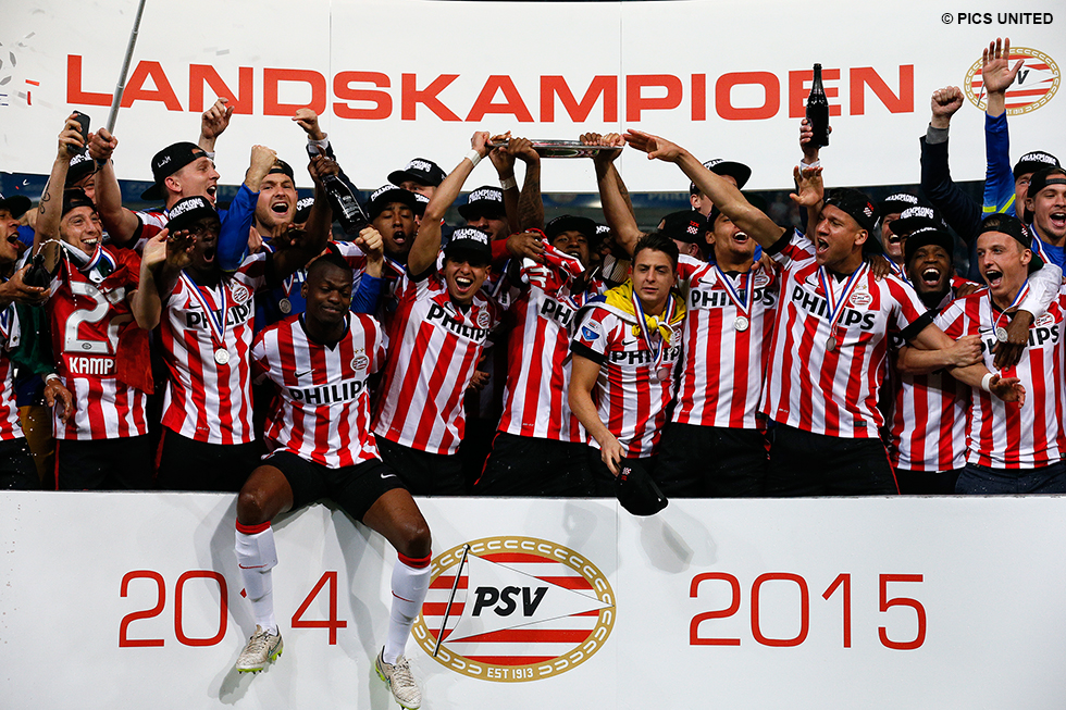 PSV werd afgelopen weekend tegen sc Heerenveen landskampioen | © Pics United