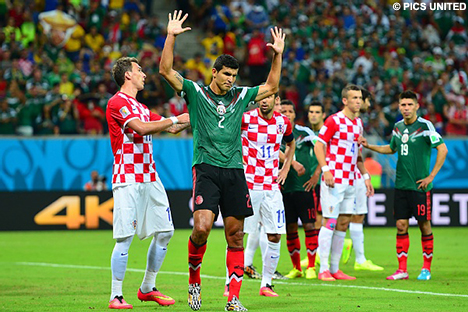 Francisco Rodr&iacute;guez won met Mexico van met 3-1 van Kroati&euml;.