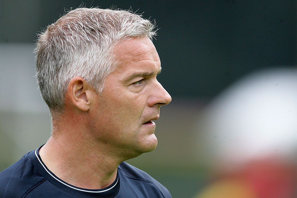 Hans Segers in dienst als keeperstrainer van PSV