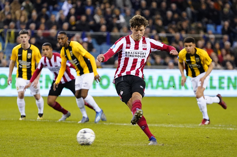 Sam Lammers benutte vorige week tegen Vitesse zijn tweede strafschop op rij