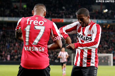 Vorig seizoen won PSV in het Philips Stadion met 4-0.