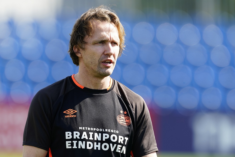 Boudewijn Zenden stond namens PSV op het veld tijdens de 7-2 zege in 1996-