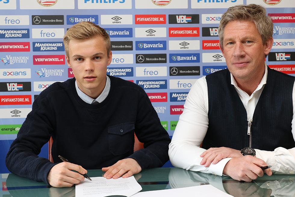 Delanghe tekende voor drie jaar bij PSV