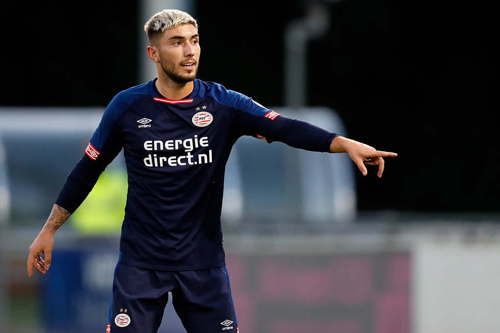 Frey maakte vrijdagavond zijn debuut voor Jong PSV