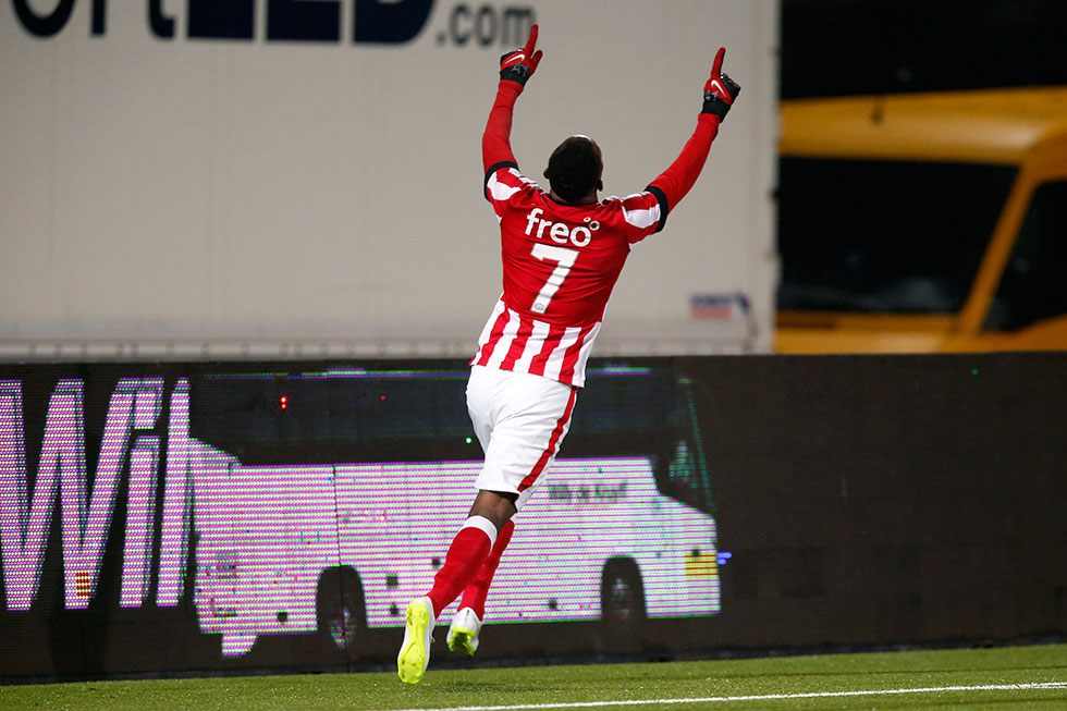 Elvio van Overbeek scoorde na een uur de gelijkmaker, maar dat bleek niet voldoende | © Pics United