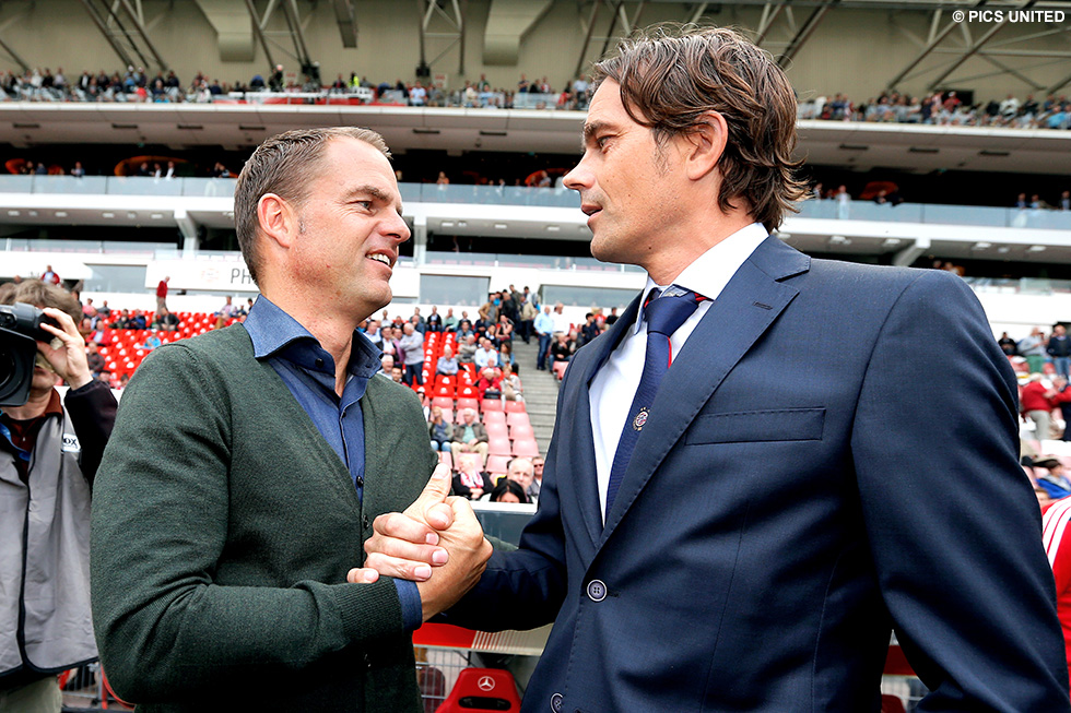 Phillip Cocu en Frank de Boer hebben in het verleden veel samen gedaan | © Pics United