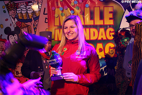 Marlou Peeters vond het een erg mooi gebaar van de organisatie.