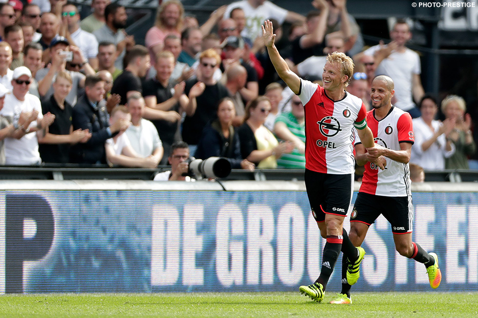 Dirk Kuyt is nog altijd van grote waarde voor de Rotterdammers