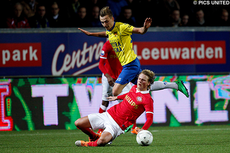 Marcel Ritzmaier speelt dit seizoen op huurbasis voor SC Cambuur.