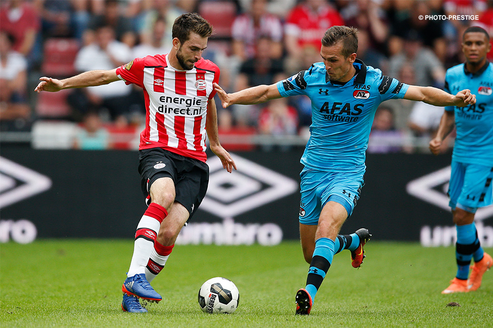 Pröpper in duel met oud-PSV'er Wuytens