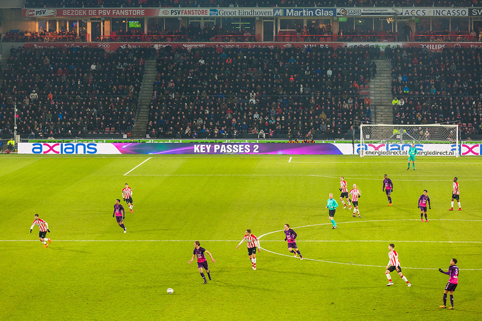 Santiago Arias verzond in de wedstrijd tegen FC Utrecht twee key passes
