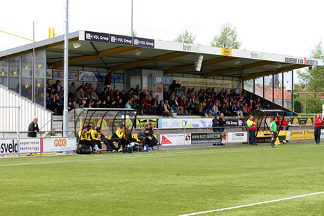 De wedstrijd wordt op Sportpark Zeelst in Veldhoven gespeeld.