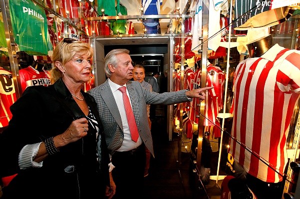 In het PSV Museum wordt de historie op prachtige wijze belicht.