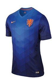 Het nieuwe uitshirt.