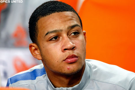 Memphis Depay, kersverse A-international van Oranje en PSV.