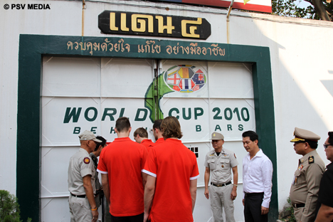 Tijdens de laatste drie WK&rsquo;s werd hier de &lsquo;World Cup Behind Bars&rsquo; gehouden.