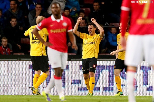 De bekerwedstrijd tegen Roda JC Kerktade werd veloren.
