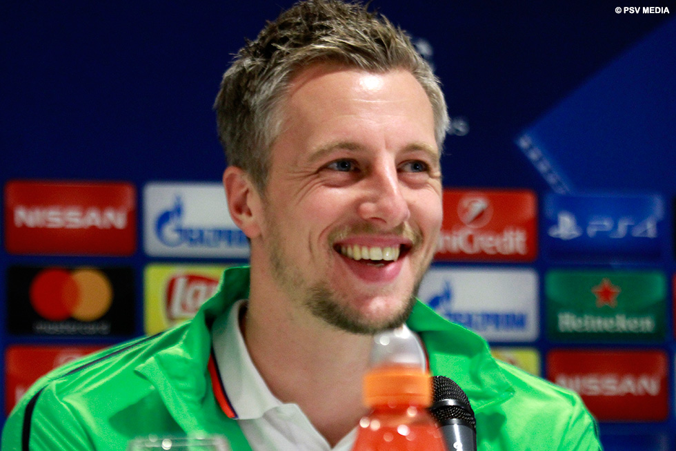 Remko Pasveer staat voor zijn debuut in de UEFA Champions League | © PSV Media