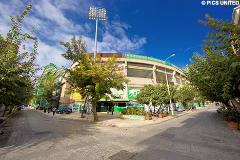 Het stadion van Panathinaikos, Apostolos Nikolaidis.