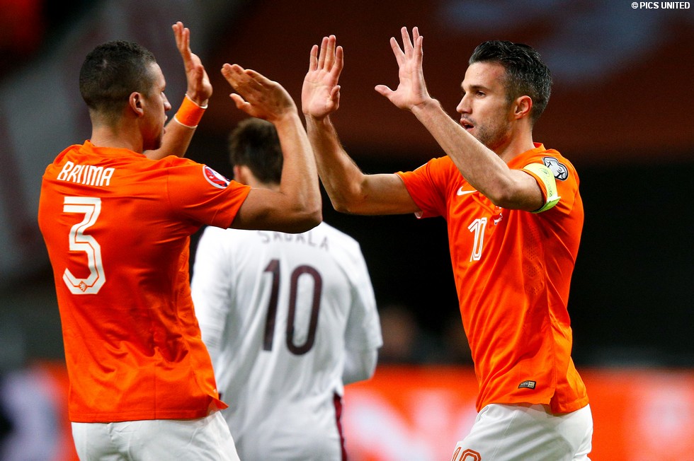 Nederland-Letland in 30 beelden