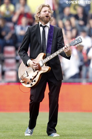 Optredens voorafgaand aan de wedstrijd.