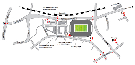 Bestel je parkeerkaarten eenvoudig online bij PSV!