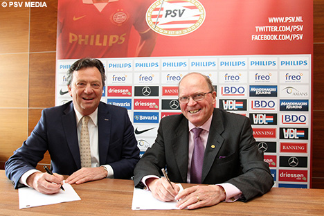 Het contract met Wlly van de Kerkhof werd vrijdag ondertekend.