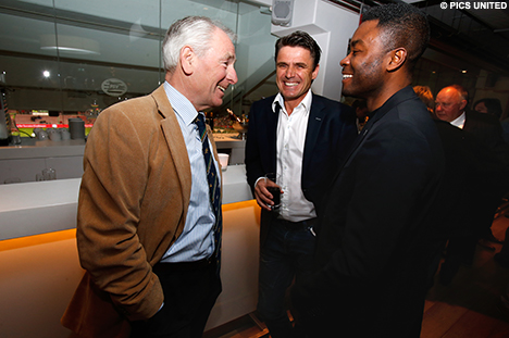 Frits Schuitema, Mart van Duren en Eric Addo.