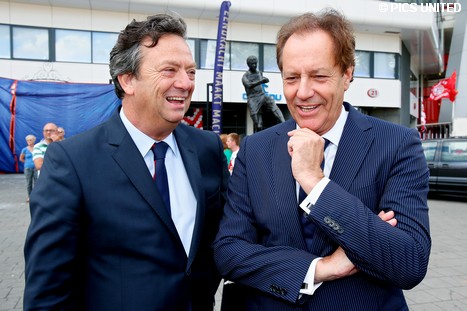 Algemeen directeur Tiny Sanders in gesprek met Rob van Gijzel.